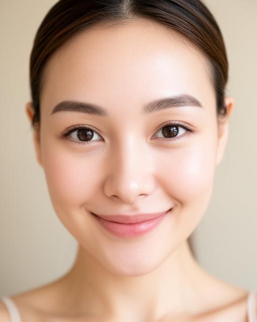 Woman exploring personalized skincare for oily and shiny skin